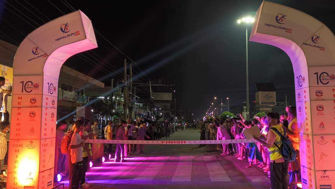 १० किमि नाइट रनको उपाधि नेपाली सेनाकाे त्रिभुवन आर्मी क्लबका मुकेश पाल