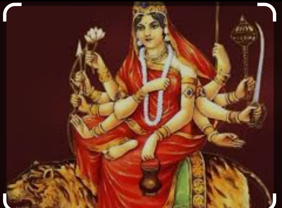 बडादसैँ एवं नवरात्रको  तेस्रो दिनः चन्द्रघण्टा देवीको पूजाआराधना गरिँदै