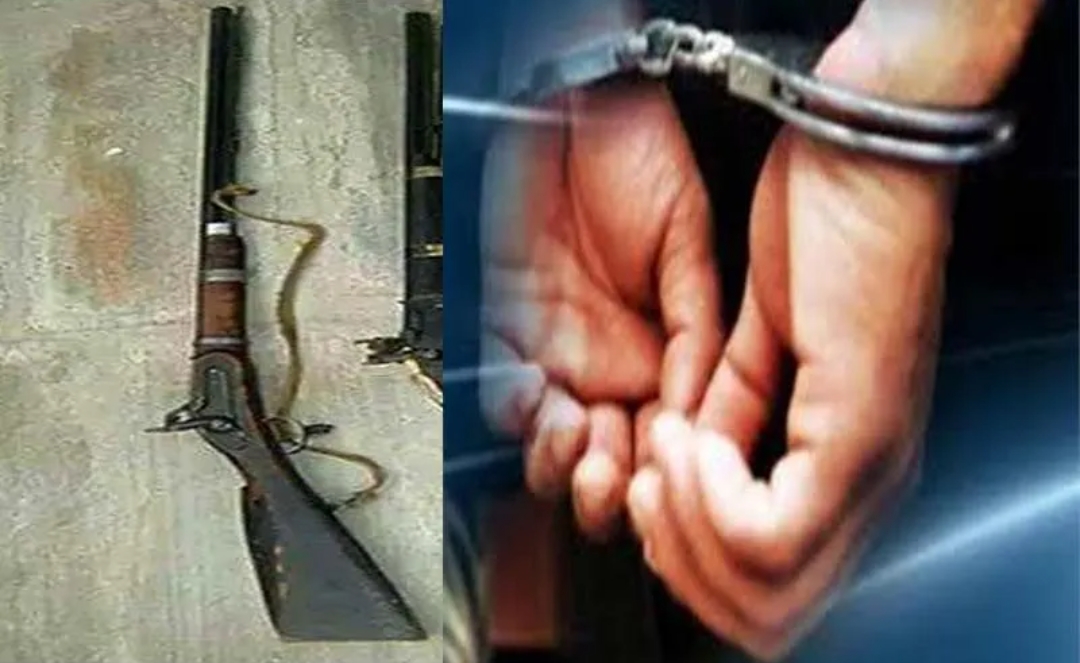 बर्दियामा भरूवा बन्दुकसहित तीनजना पक्राउ