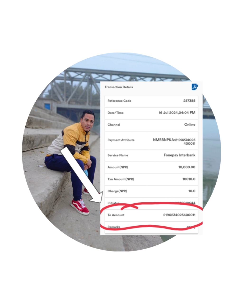 रसोज तामाङले दाङ र नेपालगन्जबाट विभिन्न दर्जनौं ब्यक्तीहरुबाट सुनका गरगहनासहित झण्डै ६४ लाख रुपैयाँ बराबरको रकम ठगी गरेर फरार