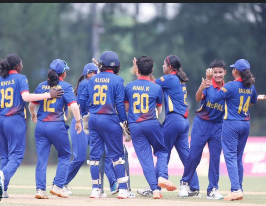 आइसिसी यु १९ महिला विश्व कपमा नेपालको  सानदार जित