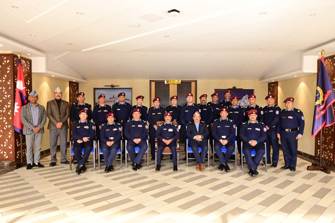 नेपाल प्रहरीका ६ जनालाई दर्ज्यानी चिन्ह प्रदान,