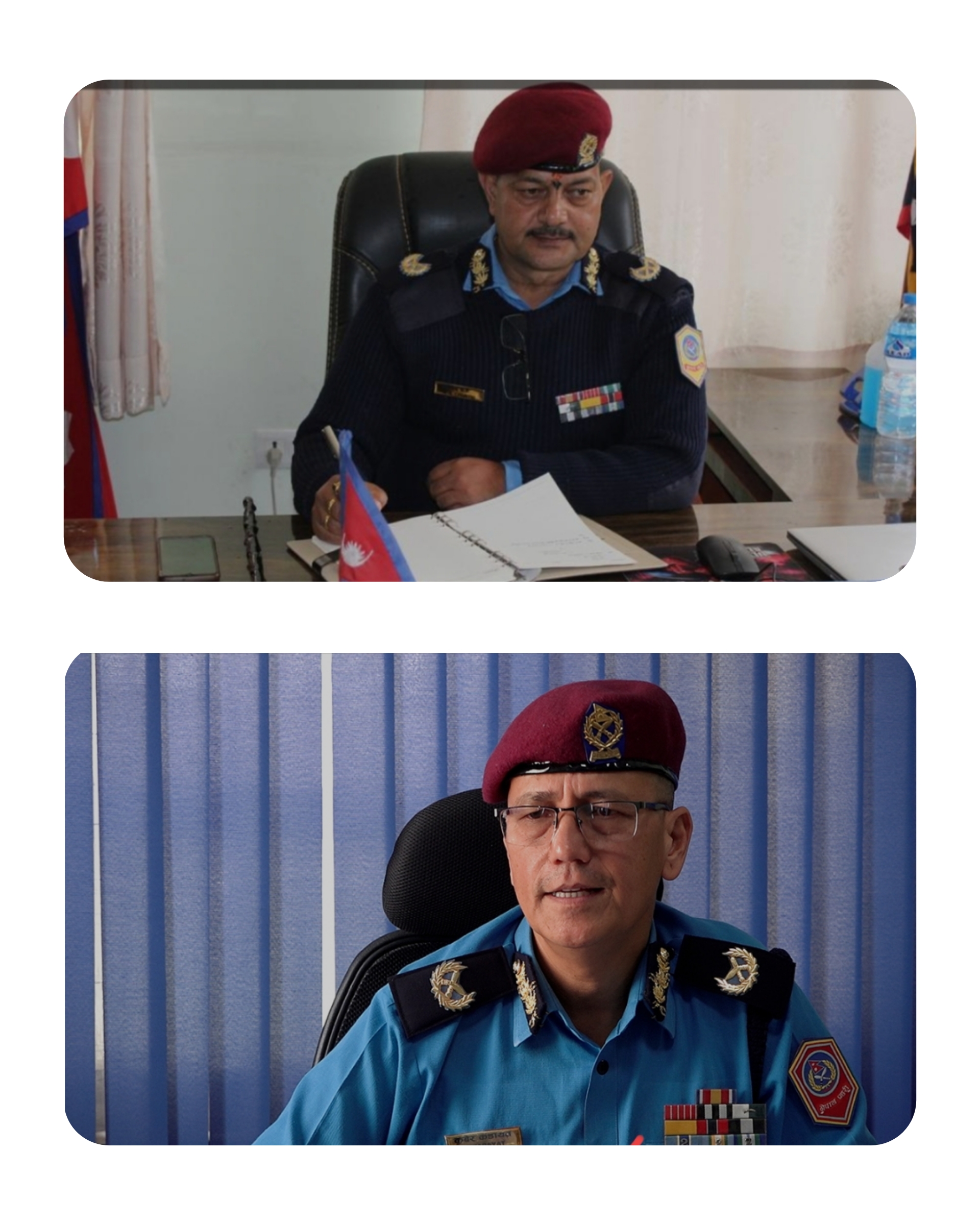 अतिरिक्त महानिरीक्षक पदमा दुई जना बढुवा कुवेर कडायत र रवीन्द्र केसी