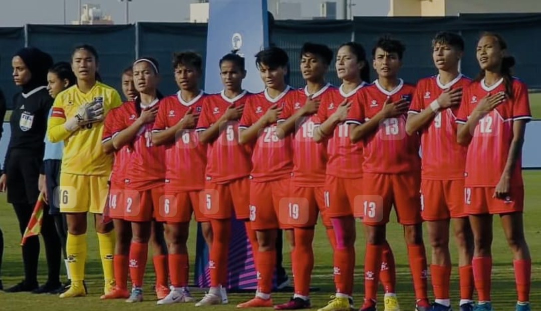 अन्तर्राष्ट्रिय महिला फुटबल च्याम्पियनसिपमा आज नेपालले म्यानमारसँग खेल्दै
