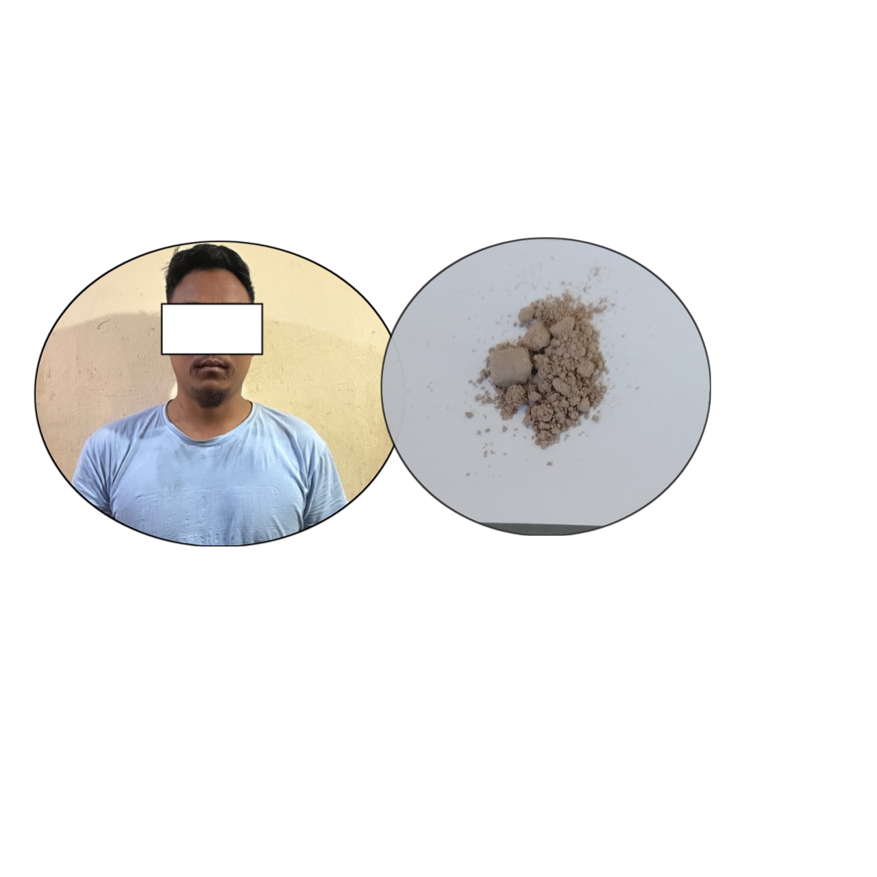 ब्राउन सुगरसहित एक युवक  पक्राउ