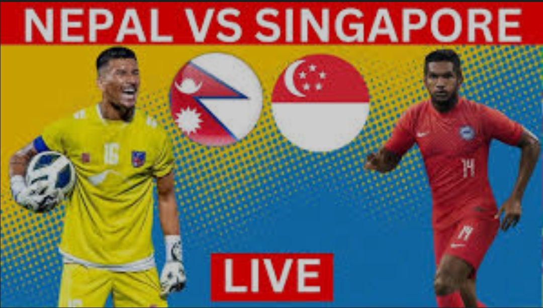 नेपालले अन्तर्राष्ट्रिय मैत्रीपूर्ण खेलमा सिंगापुरविरूद्ध ऐतिहासिक जित