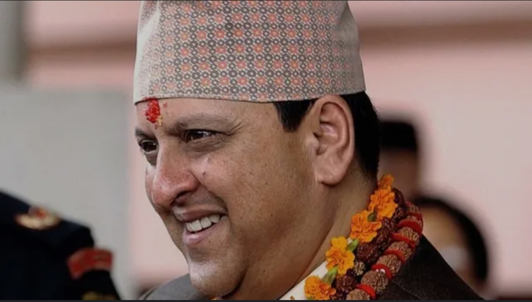 ज्ञानेन्द्र शाहलाई पुनः एकपटक राजा घोषणा गरौँ’ भन्दै राजावादी समूहको  प्रदर्शन