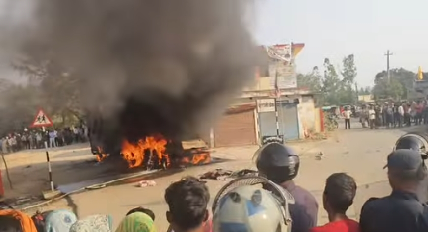 बाँकेको बेतहनीमा पानी बोक्ने ट्यांकरले ठक्कर दिँदा दाजुभाइको मृत्यु