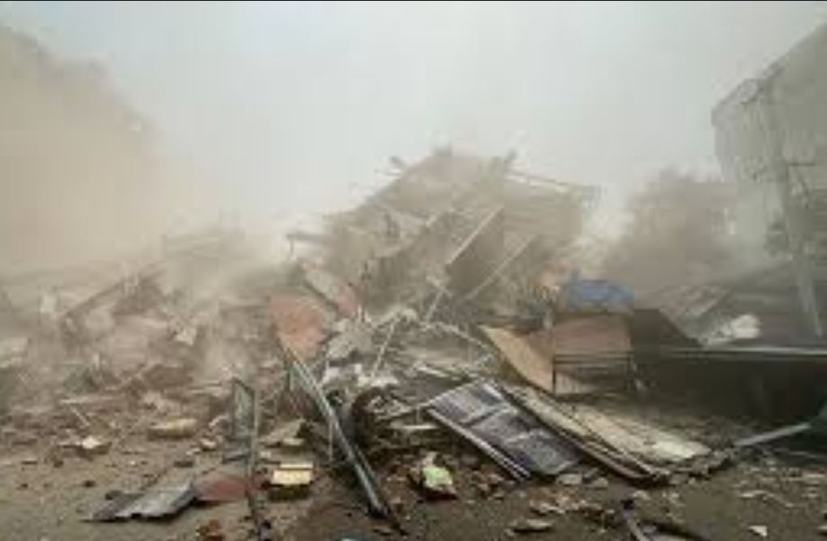 म्यानमारमा भूकम्पमा मृत्यु हुनेको संख्या एक हजार ६ सय नाघे