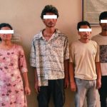 एक किशोरीसहित ४ जना पक्राउ