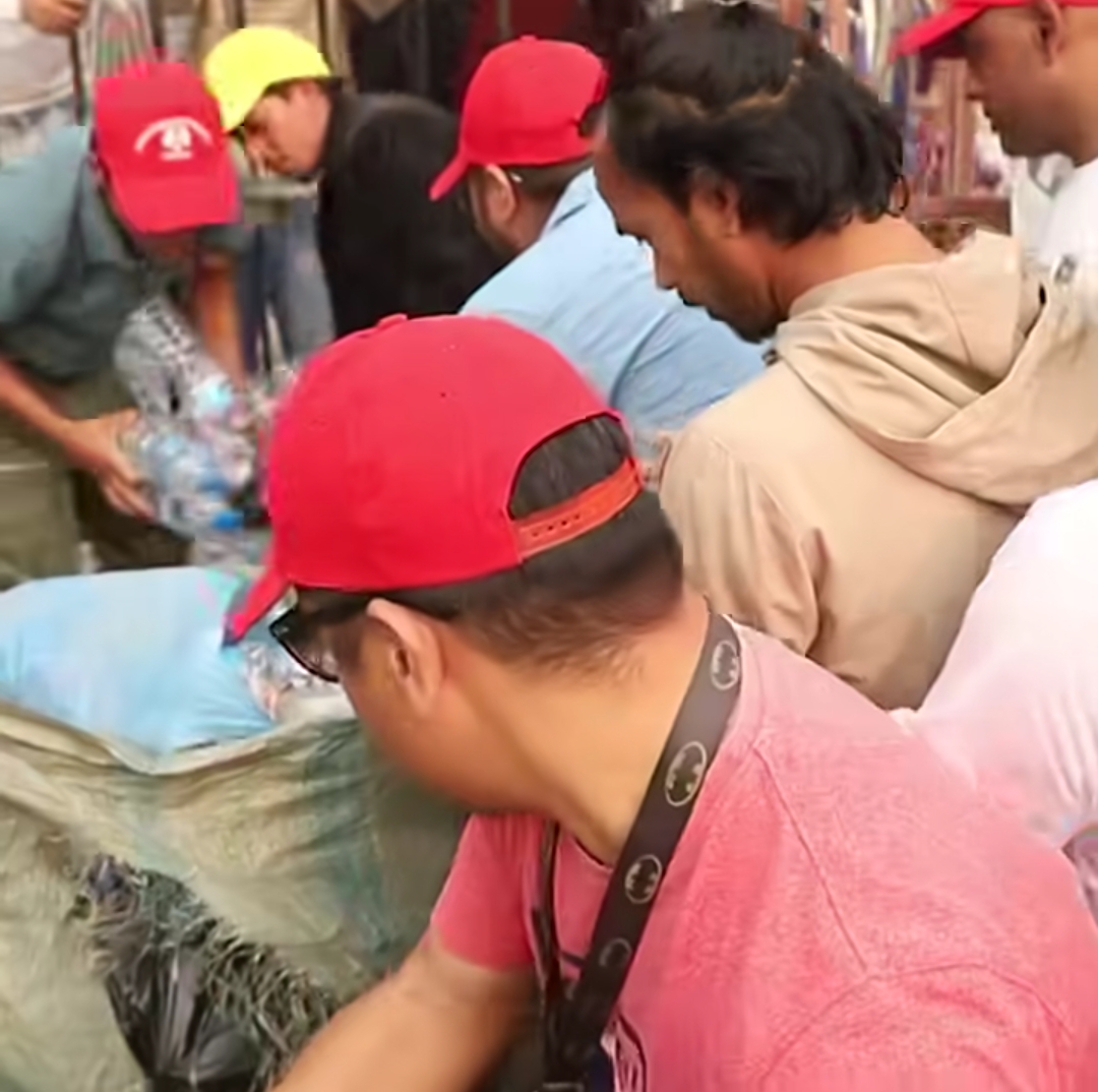 बल्खुमा राप्रपाले सरसफाइ गरेपछि बालेनले दिए धन्यवाद