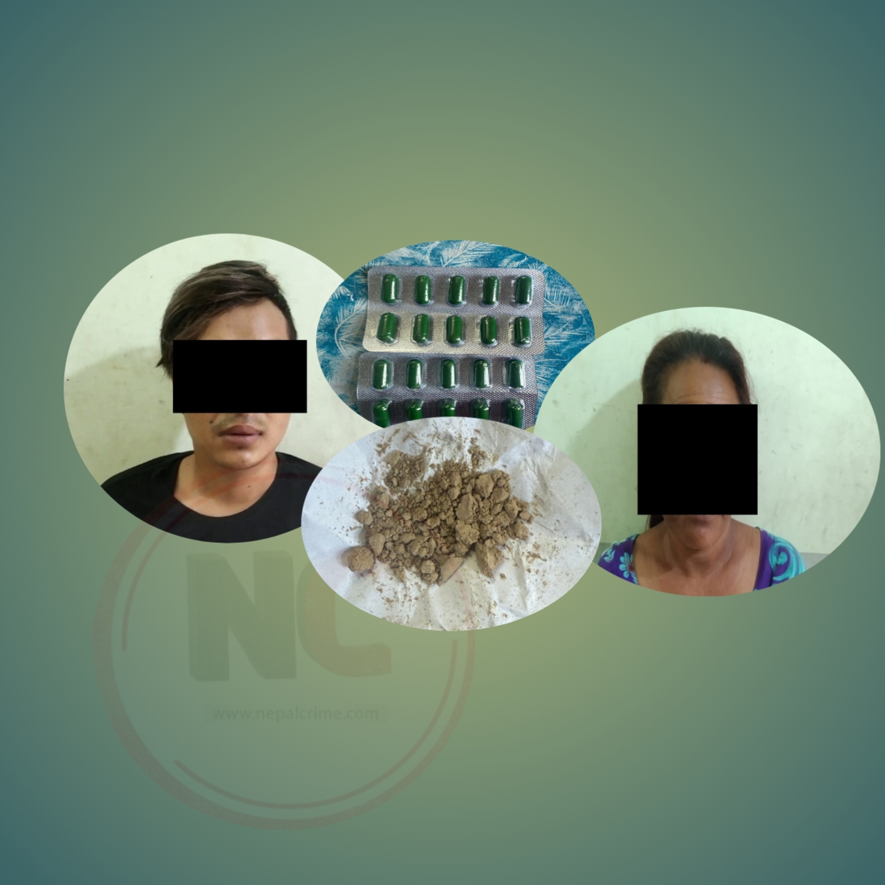 घोराहीमा लागु औषधसहित दुई जना पक्राउ