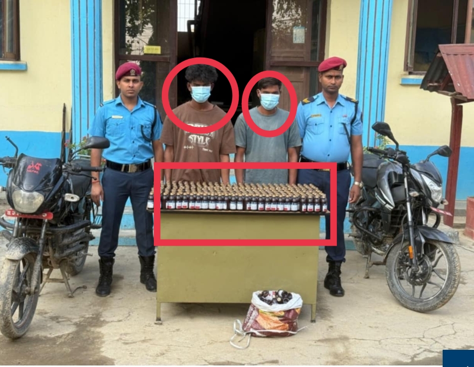 लागू औषध सहित दुई युवक पक्राउ