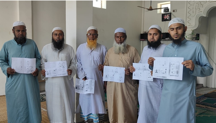 ६ जना बंगलादेशी नागरिक सप्तरीको एक मस्जिदमा भेटिए