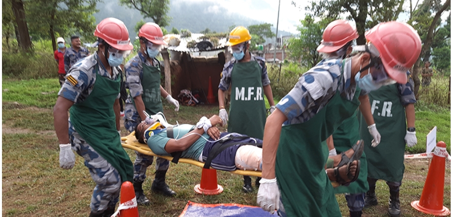 सशस्त्र प्रहरी बल नेपालले मनसुनजन्य विपद् न्यूनीकरण तथा उद्धारका लागि आफ्नो तयारी