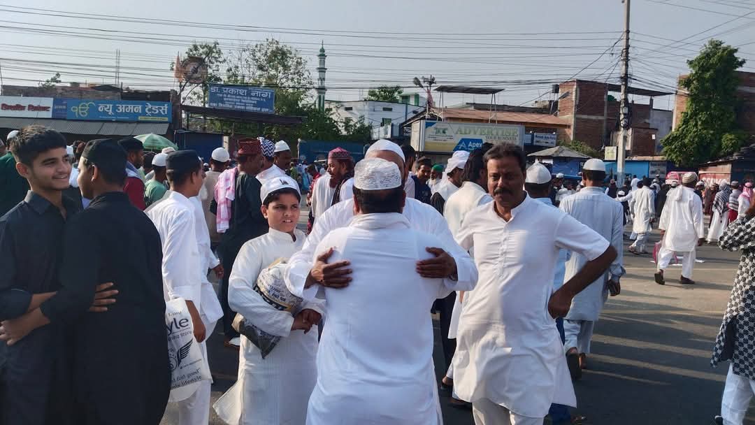 बाँकेमा यसरी मनाइँदै छ बकर इद