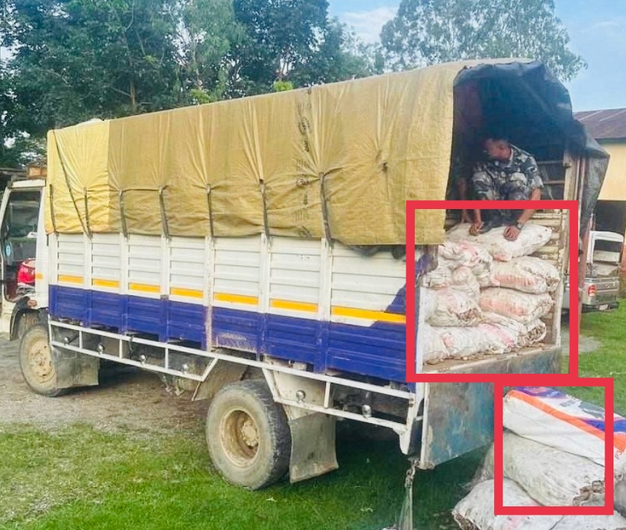 २१ सय किलो गाँजासहित ट्रक नियन्त्रणमा