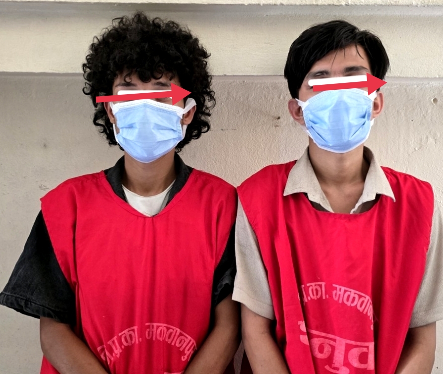 खैरो हेरोइनसहित दुई युवक पक्राउ