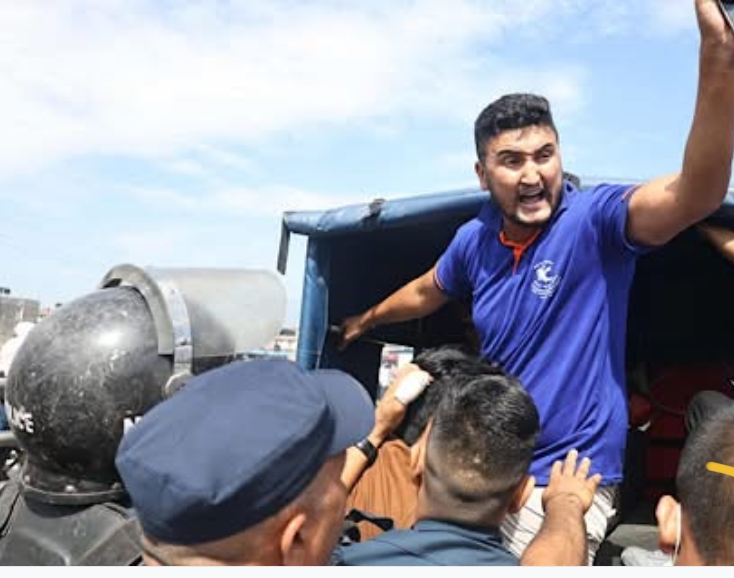 नेविसंघका १० जना कार्यकर्ताहरु बानेश्वरबाट पक्राउ