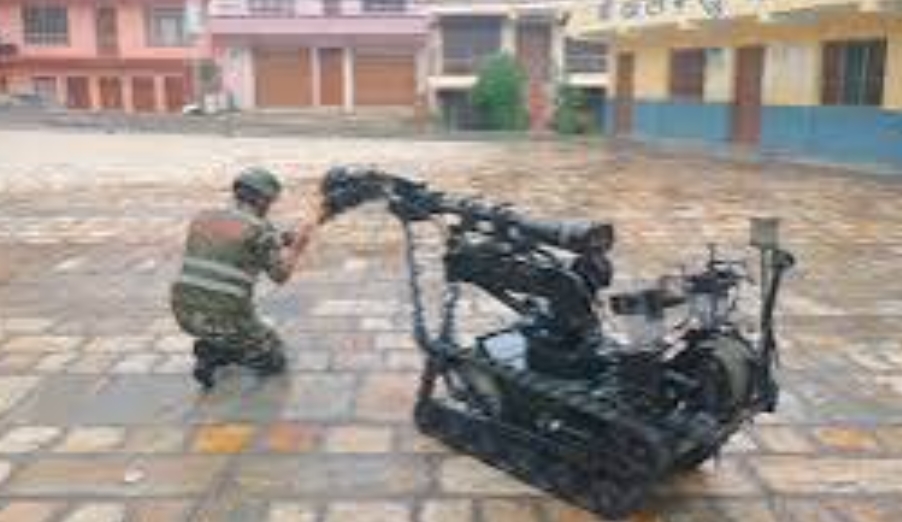 नेपाली सेनाले बारामा फेला परेको शंकास्पद वस्तु निष्क्रिय