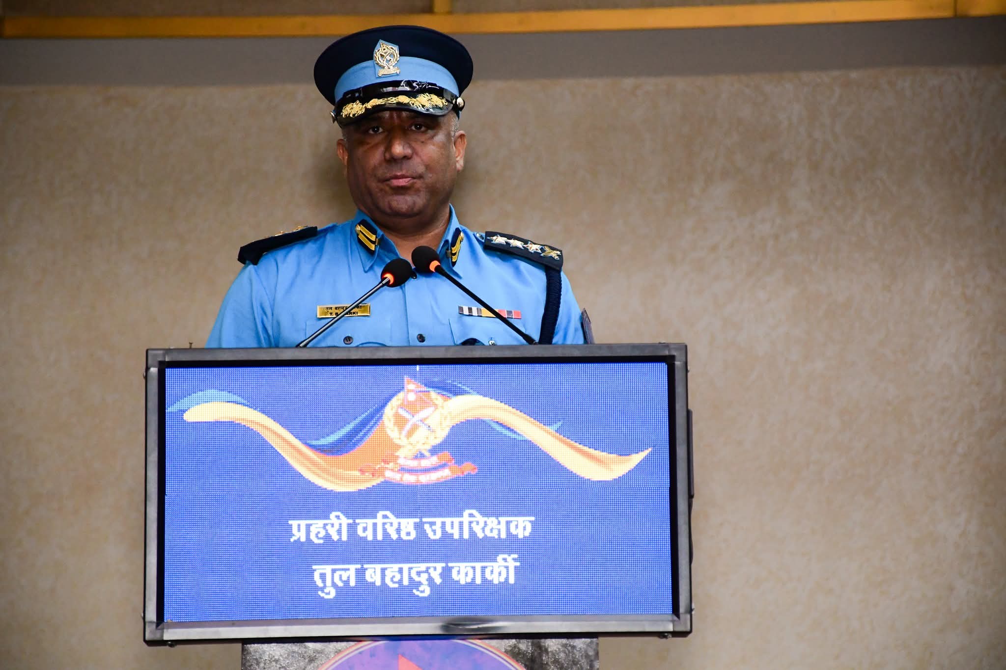 ३५ जना प्रहरी अधिकृतहरूलाई दर्ज्यानी चिन्हद्वारा सुशोभित