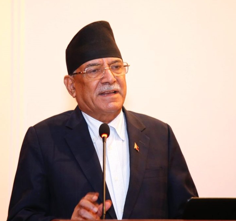 पुष्पकमल दाहाल प्रचण्डको निवासमा तोडफोड