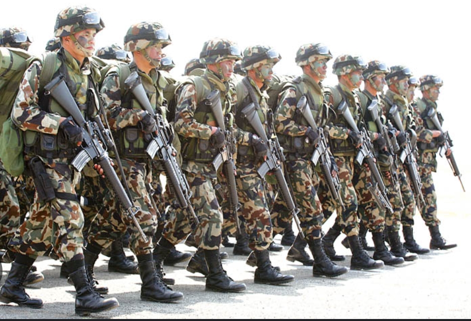 शीर्ष नेताहरूलाई नेपाली सेनाको  सुरक्षा