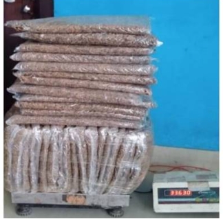 एम्बुलेन्समार्फत अवैध गाँजा लैजादै गरेका दुई जना पक्राउ