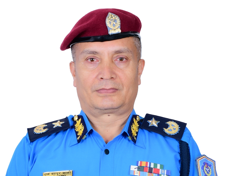 रानीपोखरीका प्रहरी प्रमुख एआईजीपी दानबहादुर कार्कीको विदाइ
